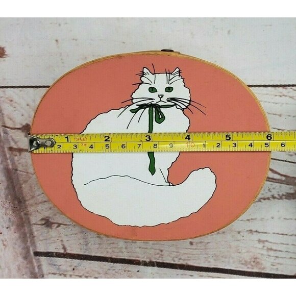 Cat Logo Wooden Storage Box – Stylish, Durable, and Decorative Organizer - Picture 10 of 11